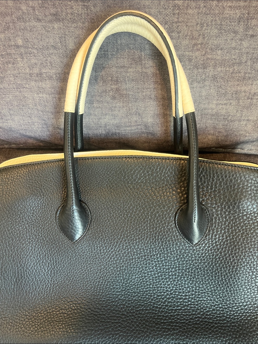 EUC vintage Furla East/West Top Handle Satchel. Super clean - Picture 7 of 7
